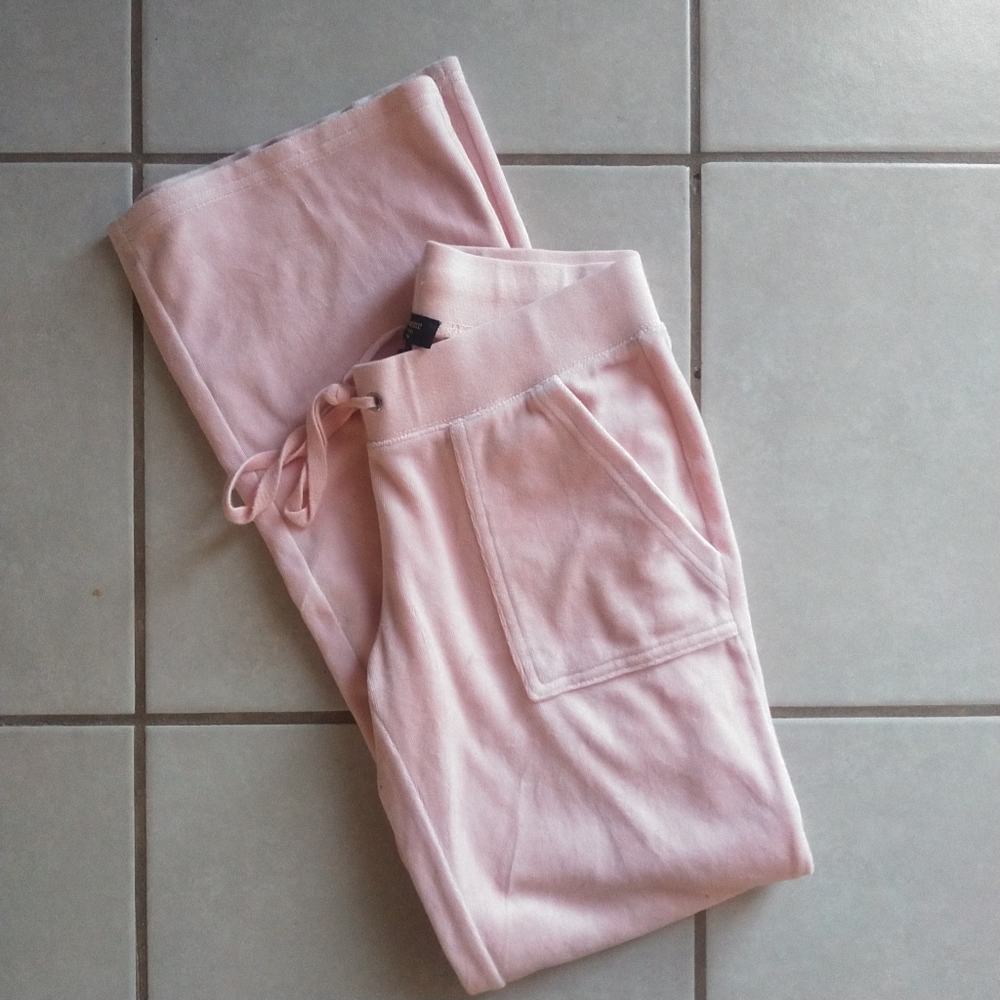 Women's Juicy Couture Black Label Soft Pink Lounge Pants